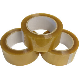 Taśma pakowa ECO SOLVENT 48×132 CLEAR